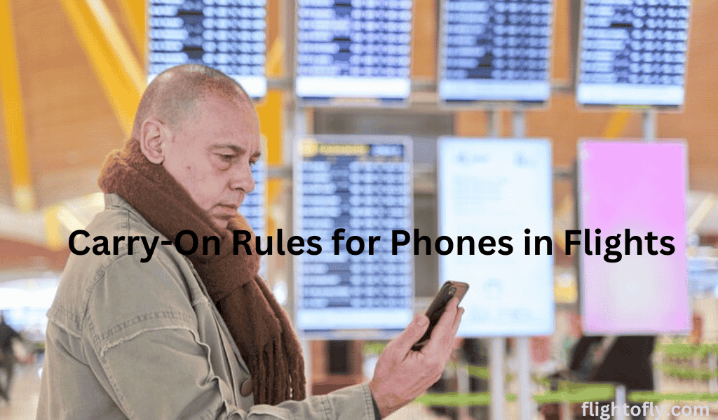 Carry-On Rules for Phones in Flights