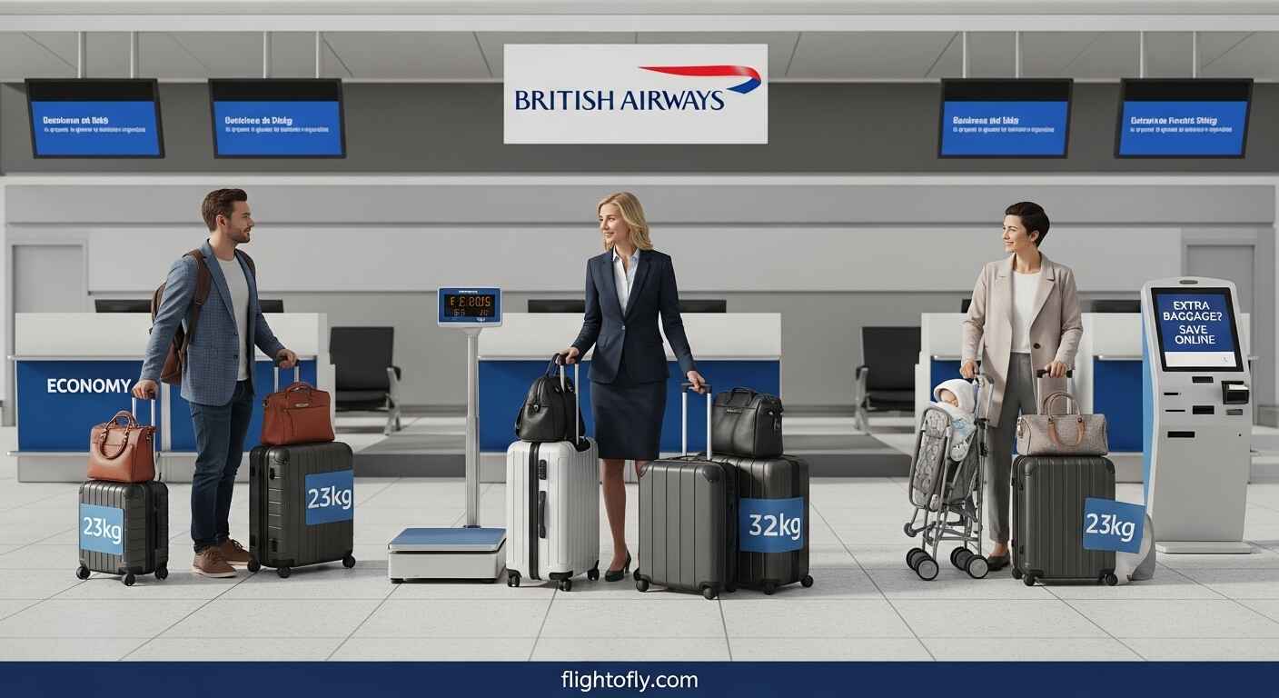 British Airways Baggage Policy 2025 Cabin, Checked, and Extra Charges