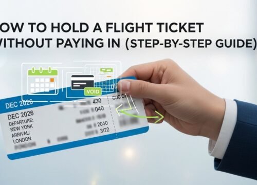 How to Hold a Flight Ticket Without Paying in 2026 (Step-by-Step Guide)