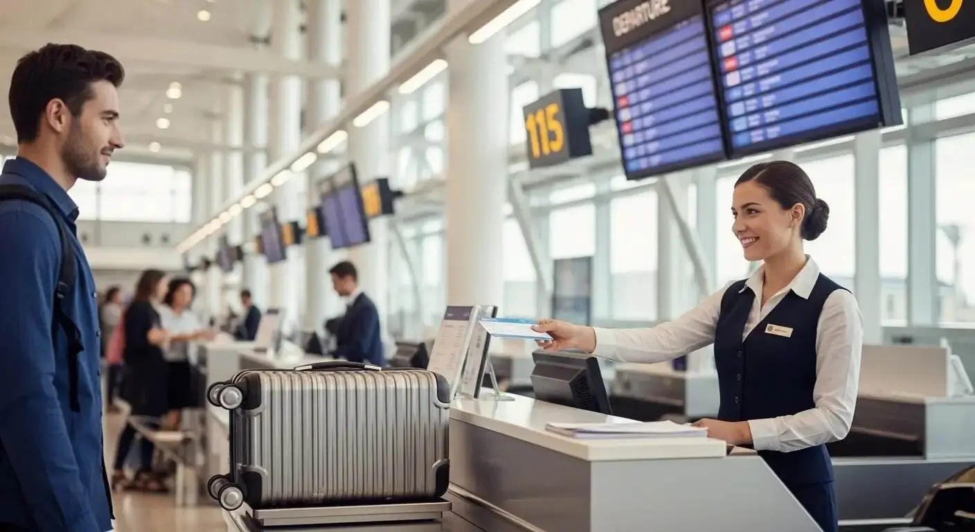 How early can you check bags