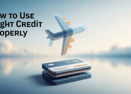 How to Use Flight Credit Properly