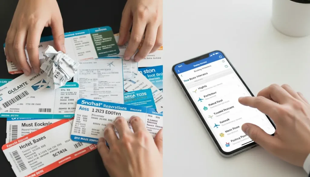 Separate Bookings vs Single Itinerary
