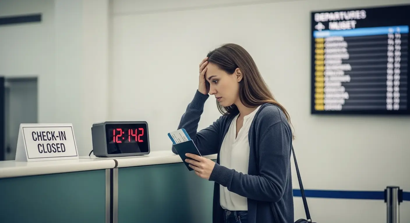 Miss check in deadline