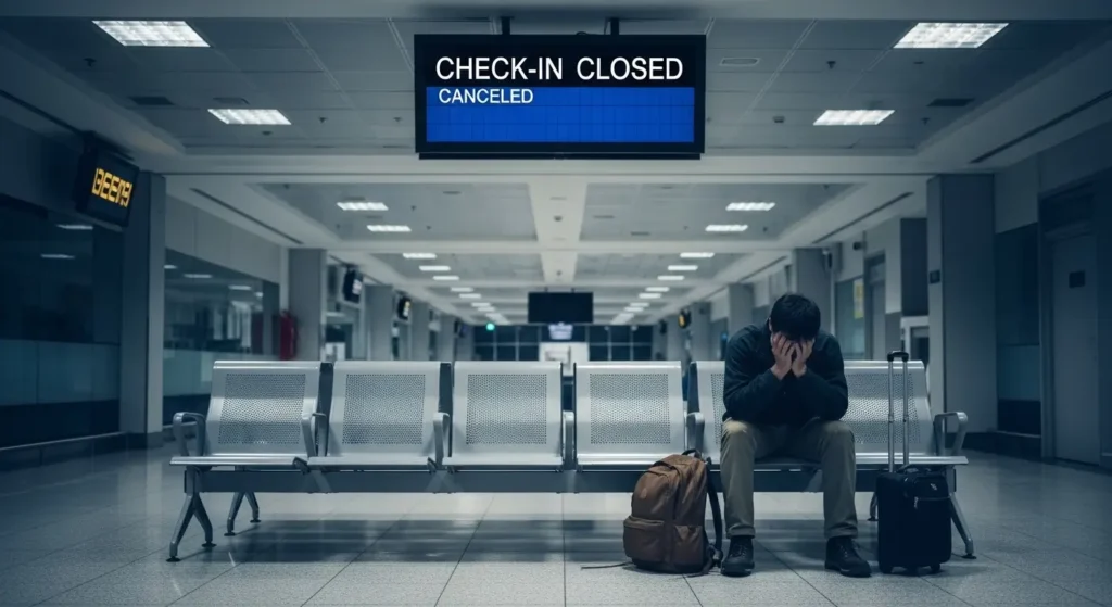 What Happens When You Miss a Check In Deadline for a Flight?