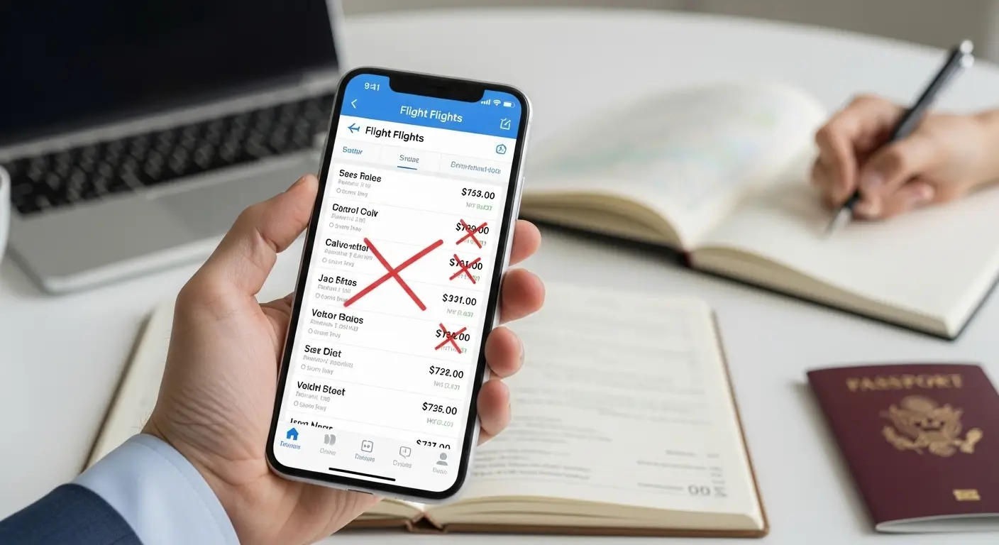 Booking mistakes flights