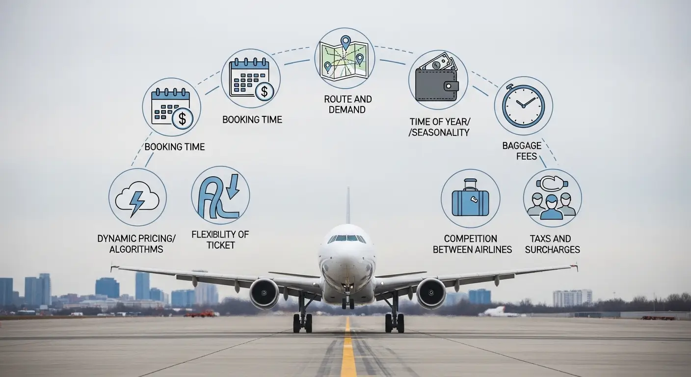Factors affecting flight prices
