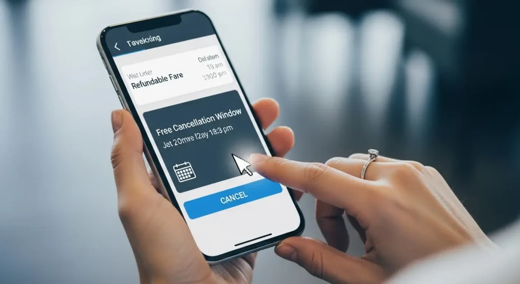 Book a Refundable Fare and Cancel Within the Free Cancellation Window