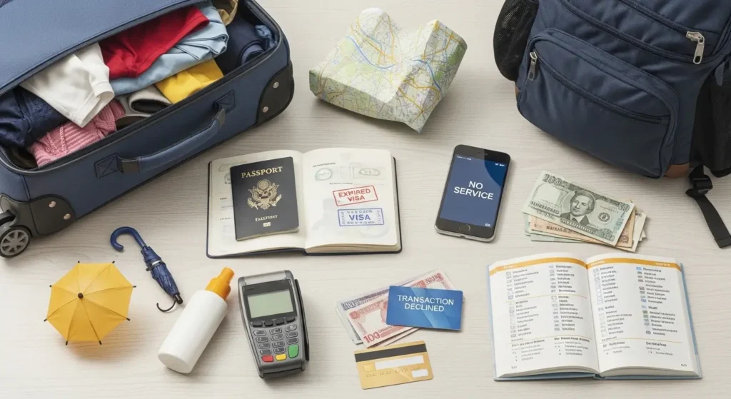 Common Mistakes Travelers Make