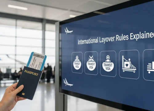 International Layover Rules Explained: Transit Visa, Baggage & Airport Guide (2026)