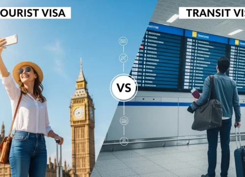 Tourist Visa vs Transit Visa Explained