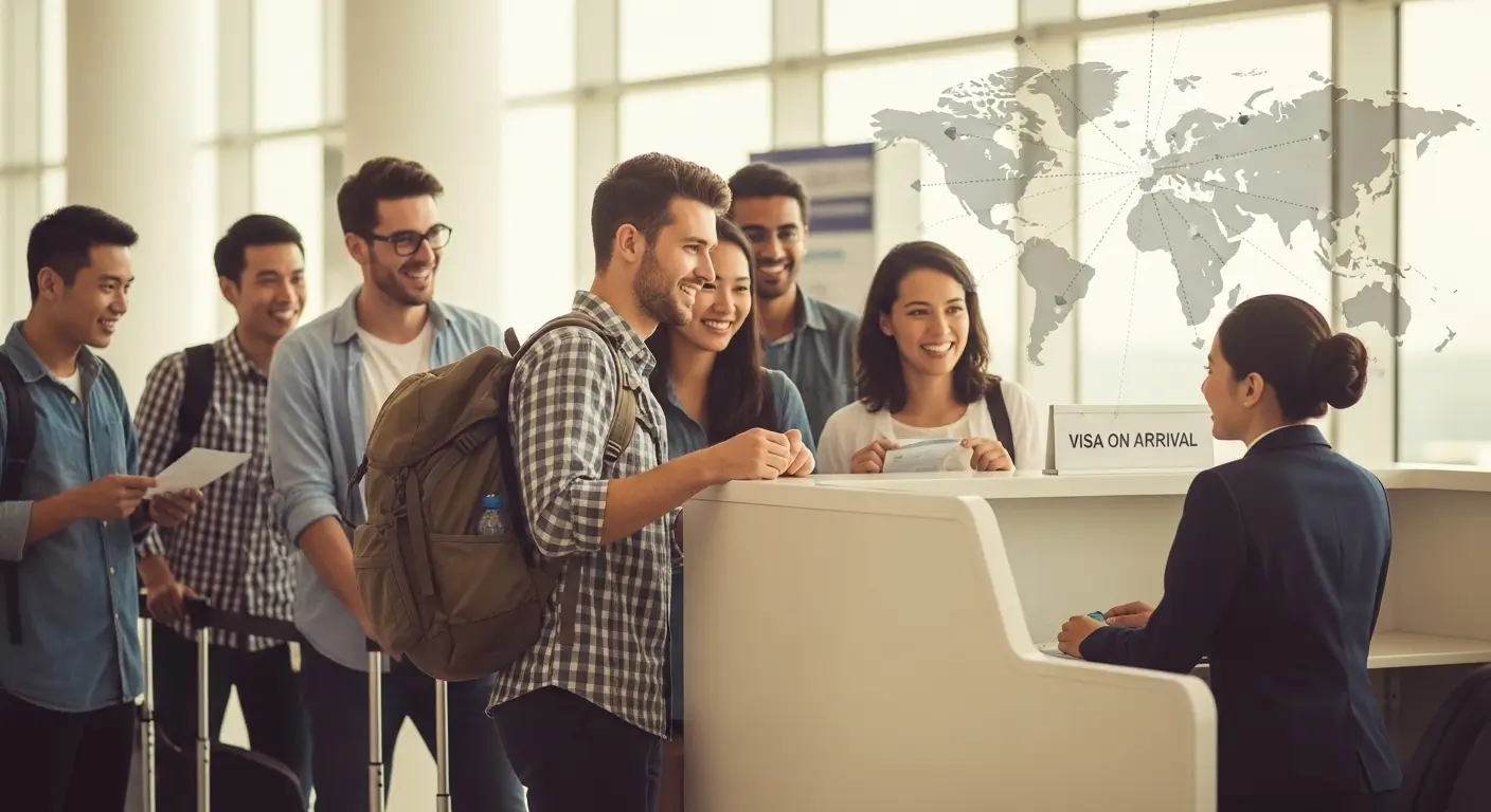 Visa on arrival meaning