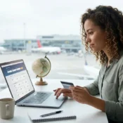 Clear cookies before booking flights